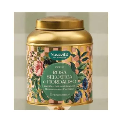 NEAVITA INFUSO ROSA SELVATICA E FIORDALISO 12 FILTRI