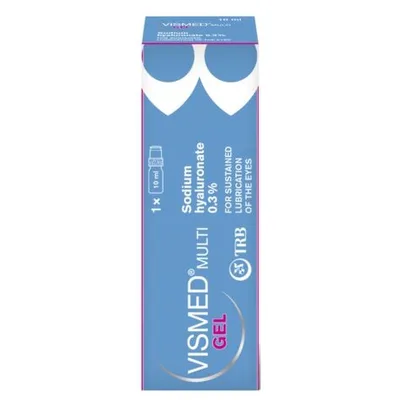 Collirio lubrificante vismed gel multi acido ialuronico 0,3% 10 ml