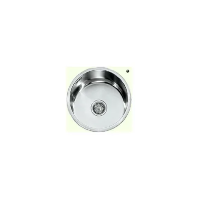 Alpes Vasca circolare sottotop VS 35 in acciaio inox da Ø40 cm