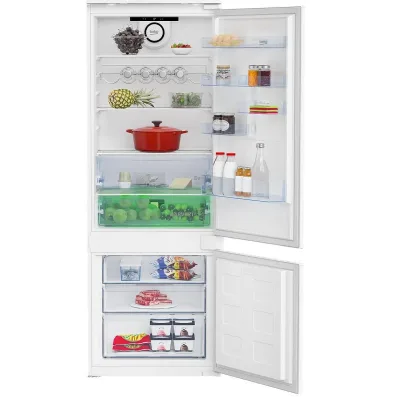 PRONTA CONSEGNA - Beko Frigorifero combinato Montebianco statico ventilato da incasso BCSE400E40SN da 69 cm