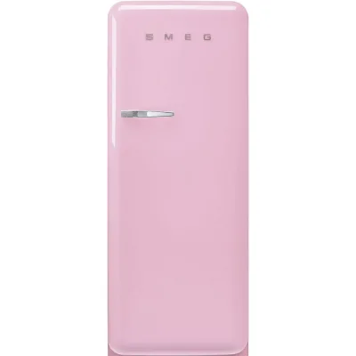 Smeg Frigorifero monoporta con cerniere a destra a libera installazione FAB28RPK6 finitura rosa da 60 cm - IN PROMOZIONE FINO AL 30/06