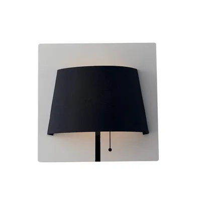 Applique Led Nera 6W 540Lm 4000K 25X8,7X25Cm
