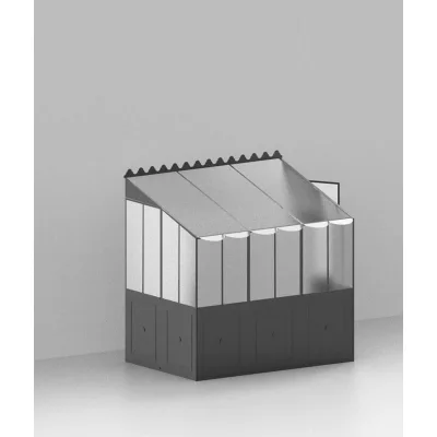 Unopiù Serra addossata ORANGERIE con copertura di policarbonato in diverse dimensioni - Con 1 finestra e 1 porta - IN PROMOZIONE FINO AL 6/07