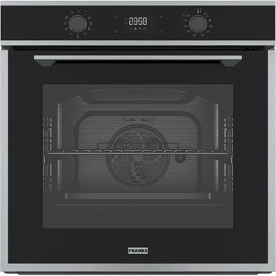 Franke: Forno multifunzione pirolitico Maris FMA 97 P XS 116.0606.100 finitura inox satinato - cristallo nero da 60 cm