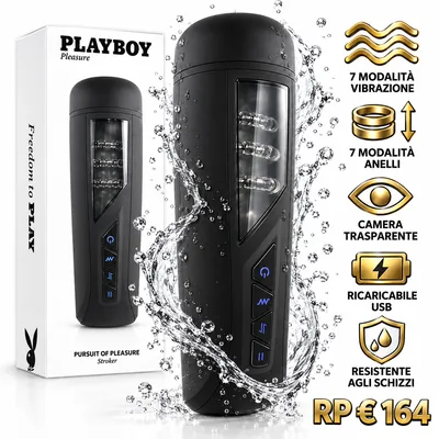 Masturbatore uomo Evolved Pursuit Of Pleasure automatico Su e Giù 7 vibrazioni + 7 modalità