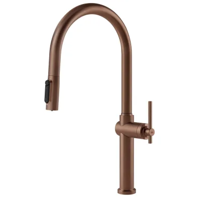 Gessi Miscelatore monocomando Habito 60872 708 finitura Copper Brushed PVD - IN PROMOZIONE FINO AL 6/07