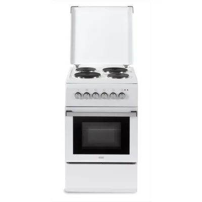 De Longhi Cucina a libera installazione DL554EWP2 a 4 piastre e forno elettrico finitura bianco da 50 cm