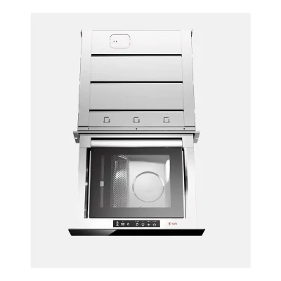 Ilve Cassetto sottovuoto a campana Professional Plus VM615S in vetro nero da 60 cm - PROMOZIONE ATTIVA FINO AL 19/10