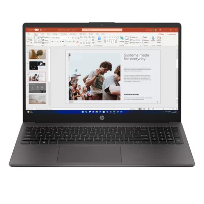 HP 250 G10 15.6" i7-1355U 3.7GHz RAM 8GB-SSD 512GB NVMe-IRIS Xe GRAPHICS-WI-FI 6-WIN 11 HOME GRIGIO (9B9R7EA#ABZ)