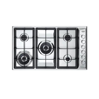 De Longhi Piano cottura a gas PLI 59D GHD in acciaio inox da 86 cm
