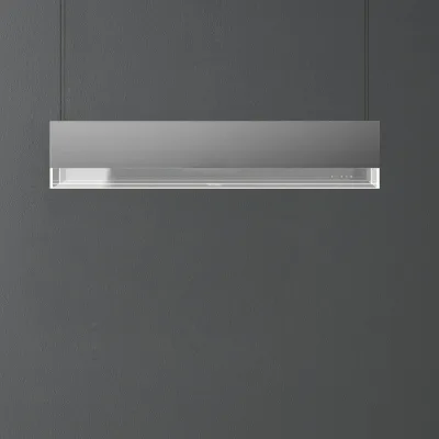 Falmec Cappa a isola Vetra finitura acciaio inox da 120 cm