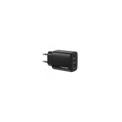 VERBATIM CHARGER 2 PORT FOLD 65W 32352