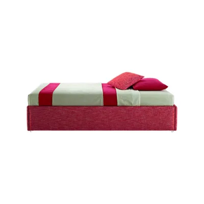 Samoa Letto singolo TWICE SOMMIER imbottito con rete da 100x200/210 cm - IN PROMOZIONE FINO AL 6/07