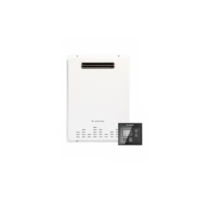 Scaldabagno A GAS A CAMERA STAGNA DA ESTERNO ARISTON Serie NEXT EVO X OUTDOOR 26 EU METANO Basso NOx