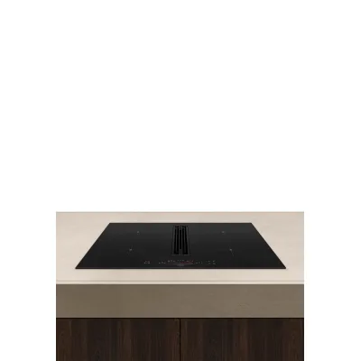 Airforce Piano cottura a induzione con cappa filtrante INNOVA ARTIS PRIMA 80 F PETRA AF000023 finitura nero opaco da 80 cm