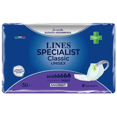 Lines Specialist Classic Sagomato Maxi 30pz