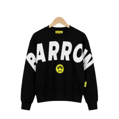 Felpa bambina e ragazza crema o nera - BARROW