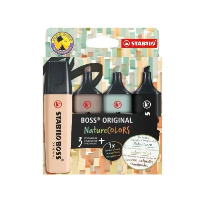 STABILO AST4 BOSS ORIGINAL NATURECOLORS 70/4-2-5