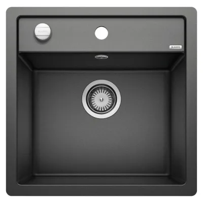 Blanco Lavello una vasca DALAGO 5-F 1518530 finitura antracite da 50.5x50 cm - Filotop