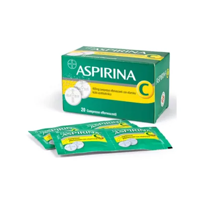 ASPIRINA C 20 COMPRESSE EFFERVESCENTI 400+240MG