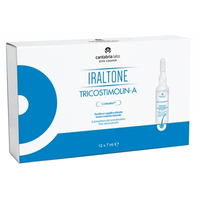 Tricostimolin-A Trattamento Ricrescita Capelli 12 Fiale