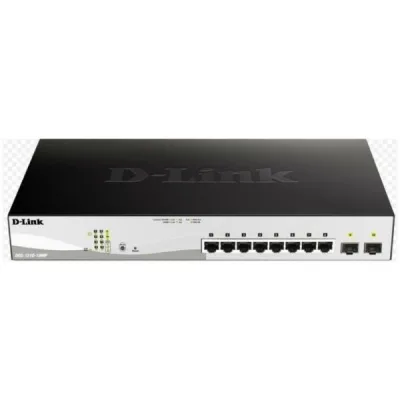 10-PORT GIGABIT POE+ SMART DGS-1210-10MP/E