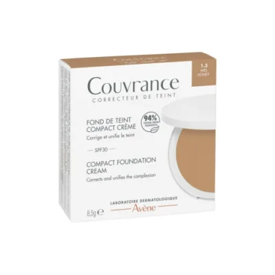 AVENE COUVRANCE FONDOTINTA COMPATTO MIELE