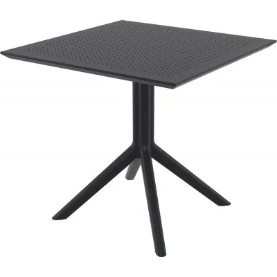 Siesta Tavolo Fisso Hi-Tech Sky Table 80 art. 106 con struttura in polimero da 80x80 cm