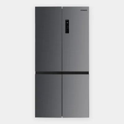 Cromberg Frigorifero Multidoor 4 porte a libera installazione HRH 4P 73 SX finitura inox da 91 cm