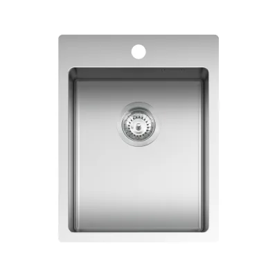 Barazza Lavello una vasca B_SMART 1LBS41 finitura inox satinato da 39x50.5 cm - IN PROMOZIONE FINO AL 6/07