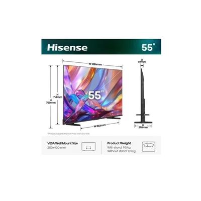HISENSE ITALY SRL 55 E79S QLED 4K UHD SMART VIDAA 55E79S