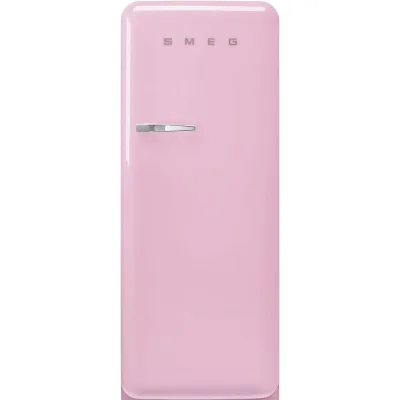 PRONTA CONSEGNA - Smeg Frigorifero monoporta con cerniere a destra a libera installazione FAB28RPK6 finitura rosa da 60 cm - IN PROMOZIONE FINO AL 5/09