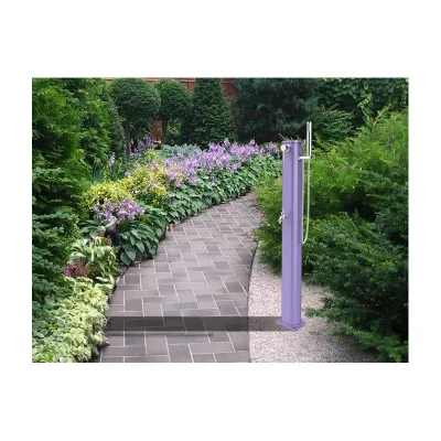 Arkema Fontana solare Jolly Go in alluminio in diverse finiture da h. 115 cm