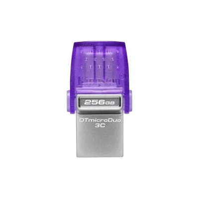 Pendrive Kingston DataTraveler microDuo 3C USB-A + USB-C Memoria 256GB 3.2 Gen 1 DTDUO3CG3/256GB