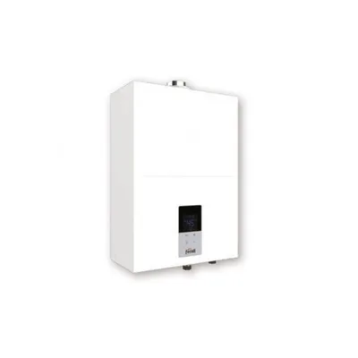 Scaldabagno a Gas Ferroli a Camera Stagna KONA 17 Litri Completo Di Kit Fumi GPL