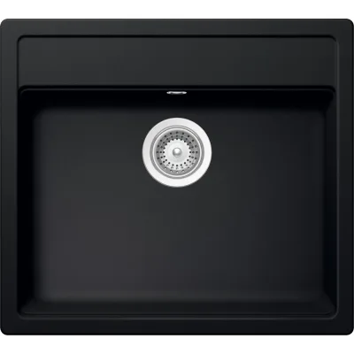 Schock Lavello una vasca VERO N100 VEON100A84 finitura nero puro da 57x51 cm