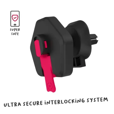 CELLY AIRVENT CAR HOLDER BLACK SNAPVENTBK