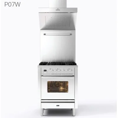 Ilve Cucina P07W Professional Plus P07WE3 piano cottura 4 fuochi da 70 cm - IN PROMOZIONE FINO AL 6/07