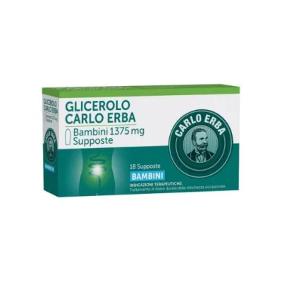 GLICEROLO*BB 18SUPP 1375MG