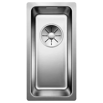 Blanco | Lavello una vasca ANDANO 180-U 1518301 in acciaio inox da 22x44 cm - Sottotop