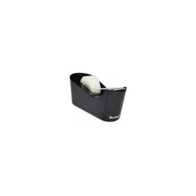 SCOTCH DISPENSER C18+1ROTOLO 19X33 NERO 7100180453