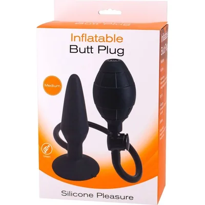 Plug anale gonfiabile LARGE 16,5 x max 10 cm inserto ano stimolante anal