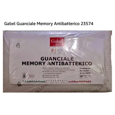 Guanciale Cuscino GABEL viscoelastico Memory indeformabile
