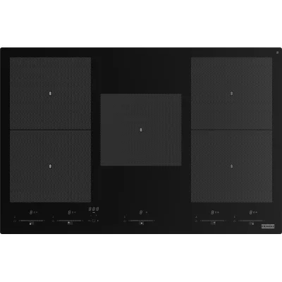 Franke: Piano cottura a induzione Mythos K-Link FMY 805 I F KL BK 108.0704.932 finitura nero da 77 cm
