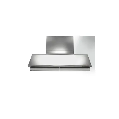 Alpes Cappa aspirante elettronica a due motoaspiratori SEA/120-2 in acciaio inox da 120 cm
