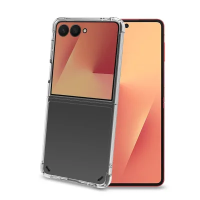 CELLY FOLDING CASE GALAXY Z FLIP 8 CLEAR FOLDING1186CL