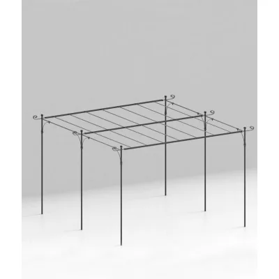 Unopiù Pergola autoportante piana SOLAIRE da 376x268/362 cm - IN PROMOZIONE FINO AL 6/07
