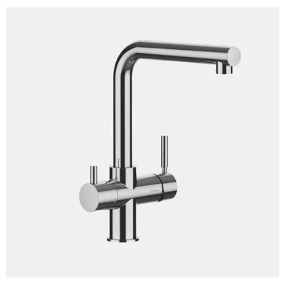ProAcqua Miscelatore con doppio comando ONE & ONLY 1801271 finitura nero opaco - con set depuratore