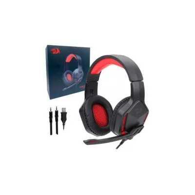 CUFFIE GAMING REDRAGON H220 LED Themis con microfono Illuminazione rossa