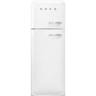 Smeg Frigorifero doppia porta con cerniere a sinistra a libera installazione FAB30LWH6 finitura bianco da 60 cm